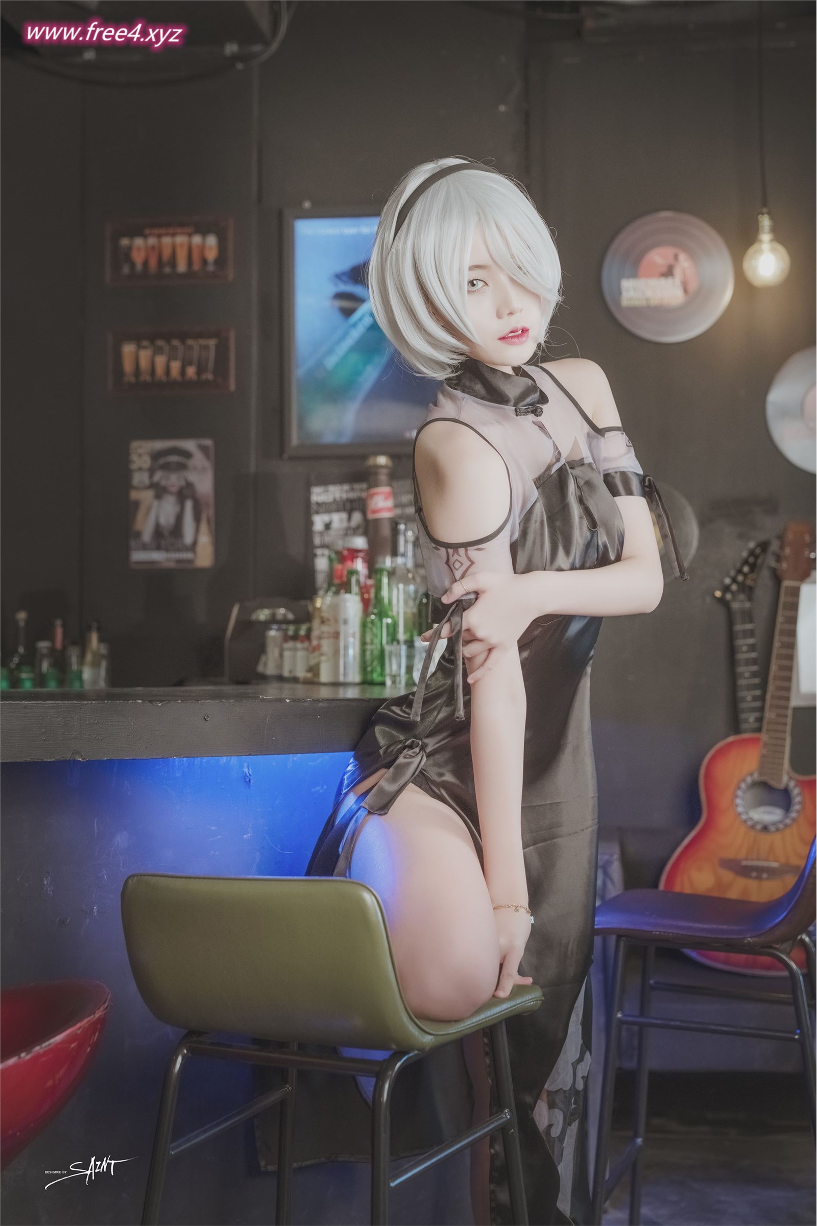 SAINT Photolife Yuna - Yuna Cos Vol.04 KDA Akali & Nier Automata 2B(51)